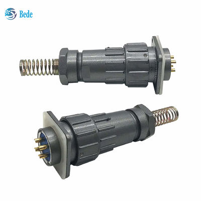 FQ 24 Series Waterproof IP67 Circular Connectors 4 5 6 8 10 19 26 Pins