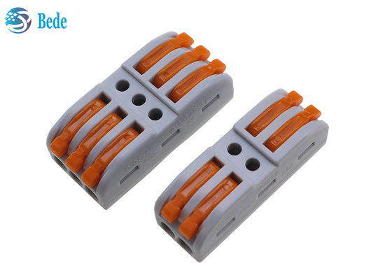2 Pins 3 Pins Screw Free Quick Connect Terminal Pull Rod Connector Welding Free Push Type