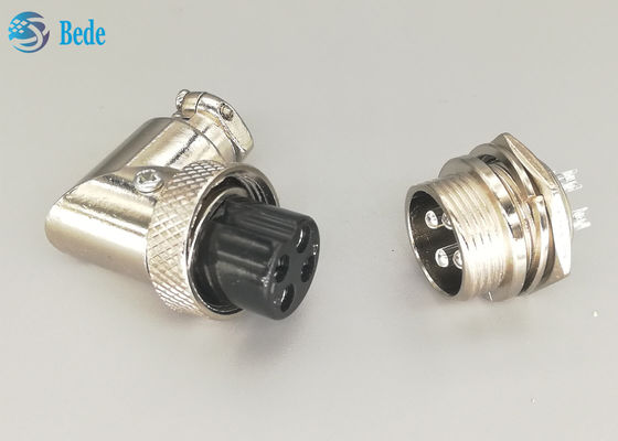 เครื่องบิน Gx16 4 Pin Connector Set Plug And Socket Kits คอนเนคเตอร์ติดตั้งแผ่นเอลโค