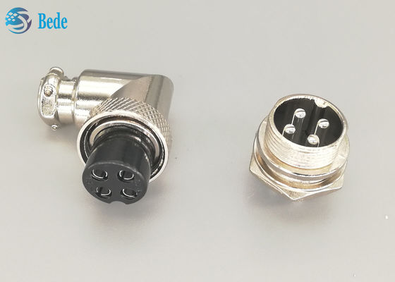 เครื่องบิน Gx16 4 Pin Connector Set Plug And Socket Kits คอนเนคเตอร์ติดตั้งแผ่นเอลโค