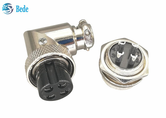 เครื่องบิน Gx16 4 Pin Connector Set Plug And Socket Kits คอนเนคเตอร์ติดตั้งแผ่นเอลโค