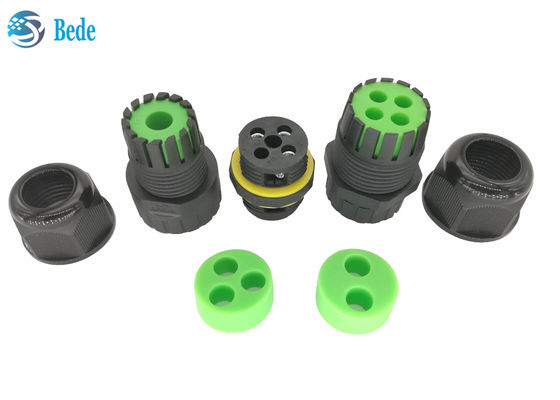 BEDE Outdoor IP68 5 Pin Waterproof Connector Output 2~4 Wires