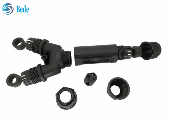 กล่องต่อสายใต้ดินแบบ Y สำหรับสายเคเบิล 2 หรือ 3 หรือ 4 พิน กันน้ำและกันความชื้น