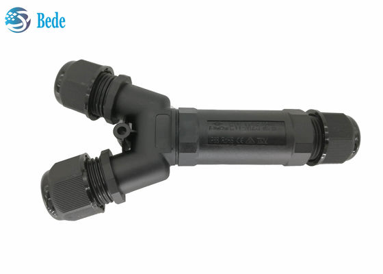 กล่องต่อสายใต้ดินแบบ Y สำหรับสายเคเบิล 2 หรือ 3 หรือ 4 พิน กันน้ำและกันความชื้น