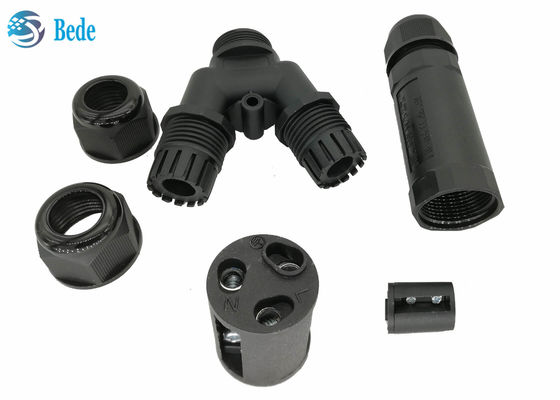 กล่องต่อสายใต้ดินแบบ Y สำหรับสายเคเบิล 2 หรือ 3 หรือ 4 พิน กันน้ำและกันความชื้น