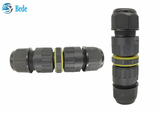 Underground IP68 Electrical Waterproof Cable Connectors 2 Channel  2~3 Pins M16 Outdoor