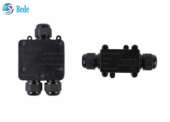 2 3 Channel  450V Waterproof Junction Box Breakout IP 68 For For Outdoor Use