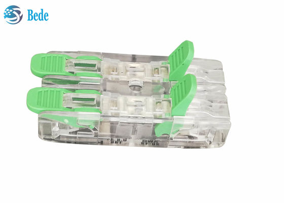 เครื่องเชื่อมสายและเคเบิลทั่วไป ดันในบล็อกปลายทาง 2 ทาง 32A 450V