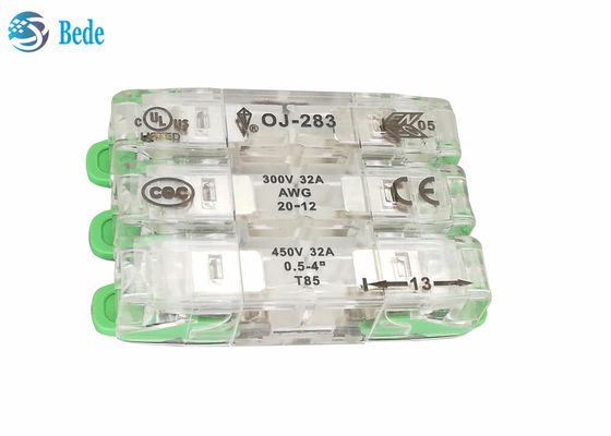 สายและเคเบิลทั่วไป สายเชื่อมเร็ว PA66 3 Input 3 Output 450V