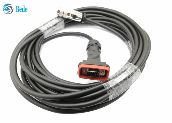 สายเคเบิล AISG RET Control Cable D-Sub 9 Pin ตัวผู้ ถึง AISG 8 Pin ตัวเมีย 10 เมตร