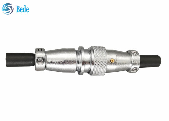 WS16 เครื่องเชื่อมวงกลม 10 ปิน พล็อกและซ็อคเก็ต การเชื่อมต่อ 7 ~ 10 ปิน 5A 400V