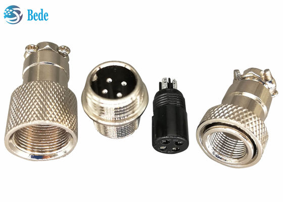 ขั้วต่อ GX12 5 พินสำหรับทหาร ชายและหญิง เชื่อมต่อ 2 3 4 5 6 7 พิน 3A 200V