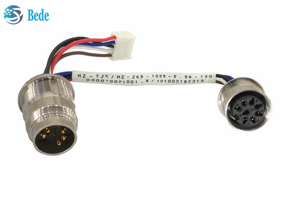 การติดตั้งแผงด้านหลัง 3A AISG สาย RET ภายใน ตัวเมีย ถึง ตัวผู้ เปลือกหุ้มแบบขยาย