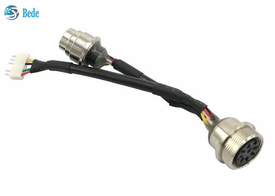 22AWG Wire Gauge RET Cables Male to Female AC 500V ด้วยสับ SCN2.54-6P