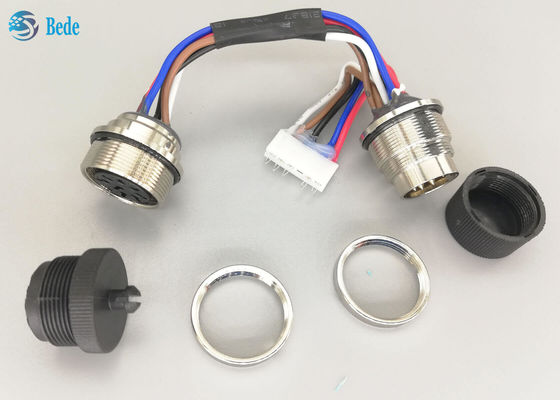 AISG Inner RET คาเบิ้ลควบคุมชายต่อหญิง และ SCN2.54-6P พล็อก IP67