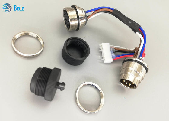 AISG Inner RET คาเบิ้ลควบคุมชายต่อหญิง และ SCN2.54-6P พล็อก IP67