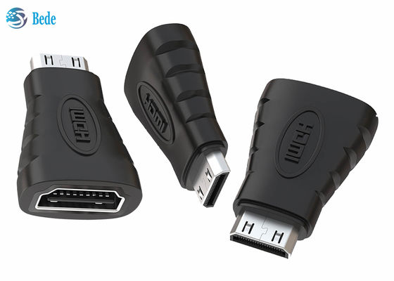 เครื่องแปลง HDMI ขนาดเล็ก ทองคํา เครื่องปรับ HDMI ขนาดเล็ก เพศหญิงเป็นเพศชาย