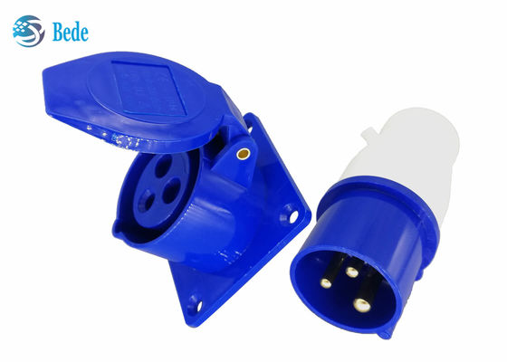3 Pins Industrial Plug And Socket Kits