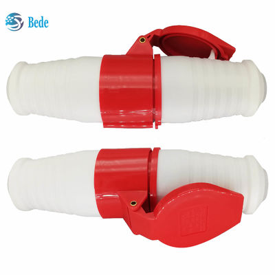 ปลั๊กและเต้ารับอุตสาหกรรม 5 ขา ขั้วต่อไฟอุตสาหกรรม IP44 AC380-415V 16A