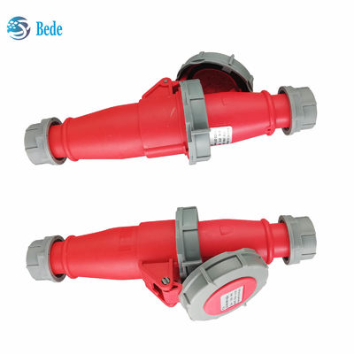 IP67 โปรแกรมการติดตั้งพหลกอุตสาหกรรม 4 ปิน ((3P+E) 16 และ 32 แอมเปอร์