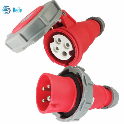 IP67 โปรแกรมการติดตั้งพหลกอุตสาหกรรม 4 ปิน ((3P+E) 16 และ 32 แอมเปอร์