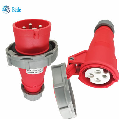 IP67 โปรแกรมการติดตั้งพหลกอุตสาหกรรม 4 ปิน ((3P+E) 16 และ 32 แอมเปอร์