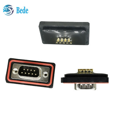 ขั้วต่อ D Sub 9 ตัวผู้ ทนต่ออุณหภูมิสูงสำหรับสภาพแวดล้อมที่รุนแรง