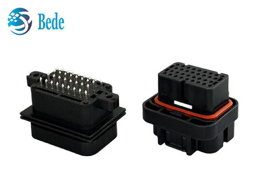 34 ปิน เครื่องเชื่อม ECU รถยนต์ ติดต่อกันน้ํา และซ็อตตัวกรองกับ TE 4-1437290-0 และ 2-6447232-3