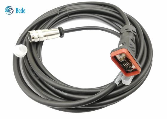RET Control Jumper AISG Cables DB15 เพศชายไปยัง AISG 8 Pin เพศหญิง 6 เมตร