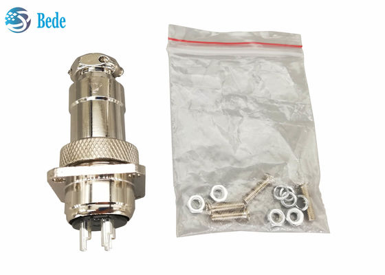 ขั้วต่อแบบวงกลมสำหรับติดตั้งบนแผง 9 พิน - ขั้วต่อการบิน 2 พิน GX20 พร้อมหน้าแปลนสี่เหลี่ยม M19 ชุดตัวผู้ตัวเมีย