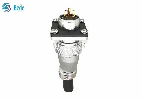 สี่เหลี่ยม Flange และฝุ่นปก WS20 พันทิปวงกลมกับ 2 3 4 ปิน 500V 25A