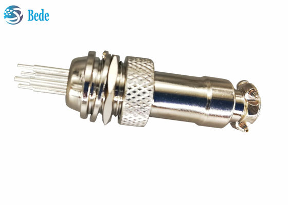 เครื่องเชื่อม PCB โมเดล Gx12 เครื่องเชื่อมเครื่องบิน 2 ~ 7 Pin Panel Mount Connector 3A 200V