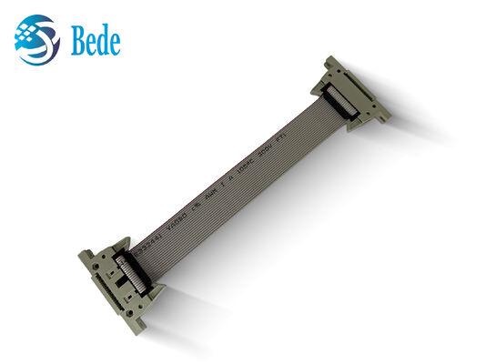 2.54mm Pitch IDC Cable Assembly 10-64 Pin Ejector Header - PBT Housing PCB Connector เครื่องเชื่อมต่อ