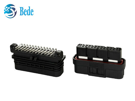 AMP 1473712-2 26-Pin 2 แถว Superseal เครื่องเชื่อม ECU รถยนต์ 7-Slots 6473711-1
