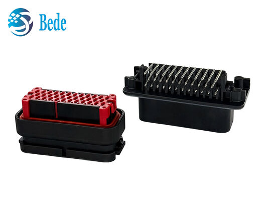 AMP 1-776180-1 ขั้วต่อ ECU ยานยนต์แบบมุมฉาก 35 พิน ระยะห่าง 4 มม. 1-776164-1