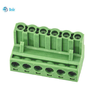 คอนเนคเตอร์สายไฟตัวเมียแบบเสียบได้สำหรับต่อสายไฟแบบเสียบได้ 2~24 พิน 2EDGR-5.08